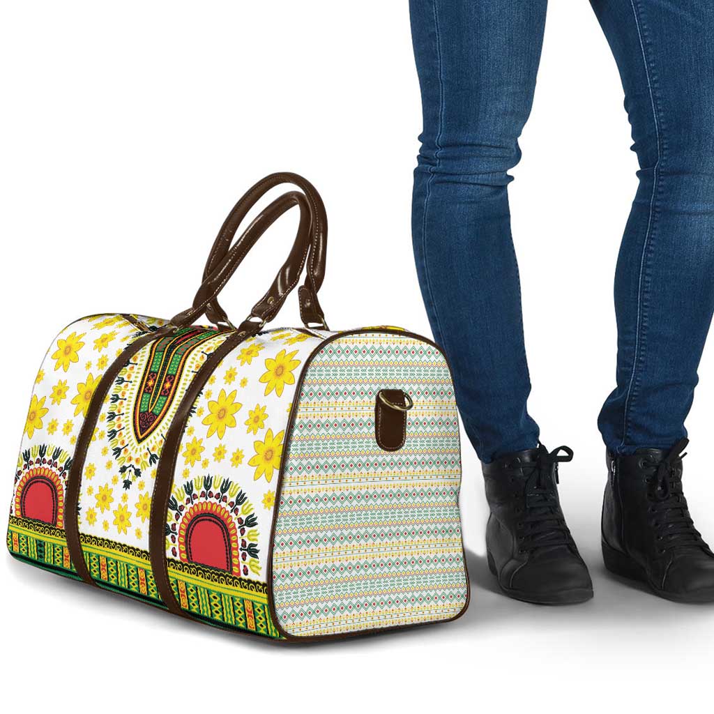 Afro Enkutatash Dashiki and Adey Abeba Travel Bag