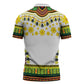 Afro Enkutatash Dashiki and Adey Abeba Zipper Polo Shirt