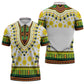 Afro Enkutatash Dashiki and Adey Abeba Zipper Polo Shirt