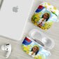 Happy Enkutatash Eritrea Personalized AirPods Case Beautiful Afro Girl Adey Abeba Flower