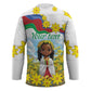 Happy Enkutatash Eritrea Personalized Hockey Jersey Beautiful Afro Girl Adey Abeba Flower