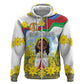 Happy Enkutatash Eritrea Personalized Hoodie Beautiful Afro Girl Adey Abeba Flower