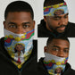 Happy Enkutatash Eritrea Neck Gaiter Beautiful Afro Girl Adey Abeba Flower - African Pride