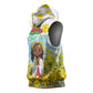 Happy Enkutatash Eritrea Personalized Sleeveless Hoodie Beautiful Afro Girl Adey Abeba Flower - African Pride