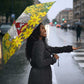 Happy Enkutatash Eritrea Personalized Umbrella Beautiful Afro Girl Adey Abeba Flower