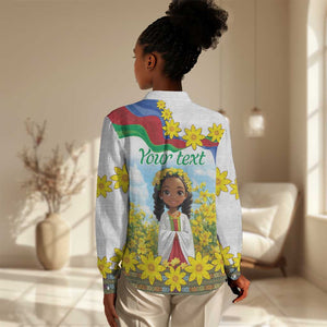 Happy Enkutatash Eritrea Personalized Women Casual Shirt Beautiful Afro Girl Adey Abeba Flower LT9