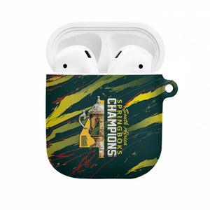 South African Four-time Champions AirPods Case World Rugby Team Springboks