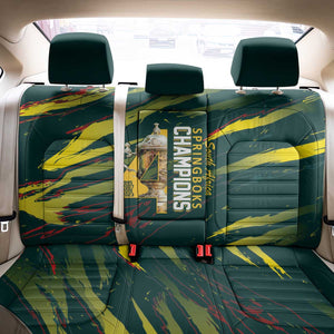 South African Four-time Champions Back Car Seat Cover World Rugby Team Springboks