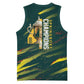 South African Four-time Champions Basketball Jersey World Rugby Team Springboks