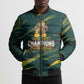 South African Four-time Champions Bomber Puffer Jacket World Rugby Team Springboks