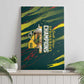 South African Four-time Champions Canvas Wall Art World Rugby Team Springboks