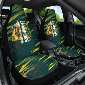 South African Four-time Champions Car Seat Cover World Rugby Team Springboks