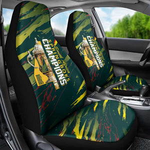 South African Four-time Champions Car Seat Cover World Rugby Team Springboks