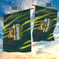 South African Four-time Champions Garden Flag World Rugby Team Springboks