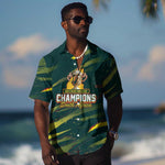 South African Four-time Champions Hawaiian Shirt World Rugby Team Springboks