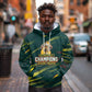 South African Four-time Champions Hoodie World Rugby Team Springboks