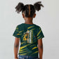 South African Four-time Champions Kid T shirt World Rugby Team Springboks