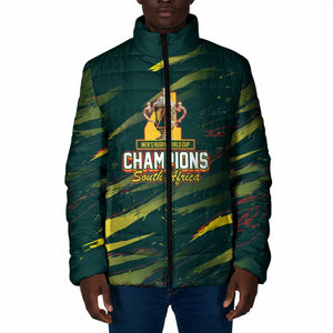 South African Four-time Champions Padded Jacket World Rugby Team Springboks
