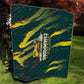 South African Four-time Champions Quilt World Rugby Team Springboks