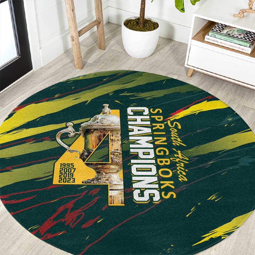 South African Four-time Champions Round Carpet World Rugby Team ...