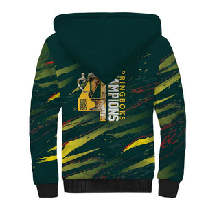 South African Four-time Champions Sherpa Hoodie World Rugby Team Springboks