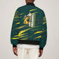 South African Four-time Champions Sleeve Zip Bomber Jacket World Rugby Team Springboks