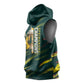 South African Four-time Champions Sleeveless Hoodie World Rugby Team Springboks