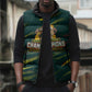 South African Four-time Champions Sleeveless Puffer Jacket World Rugby Team Springboks