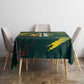 South African Four-time Champions Tablecloth World Rugby Team Springboks