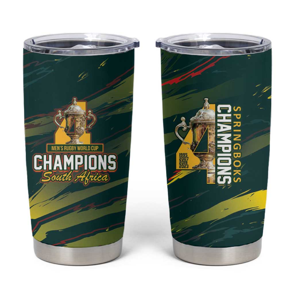 South African Four-time Champions Tumbler Cup World Rugby Team Springboks