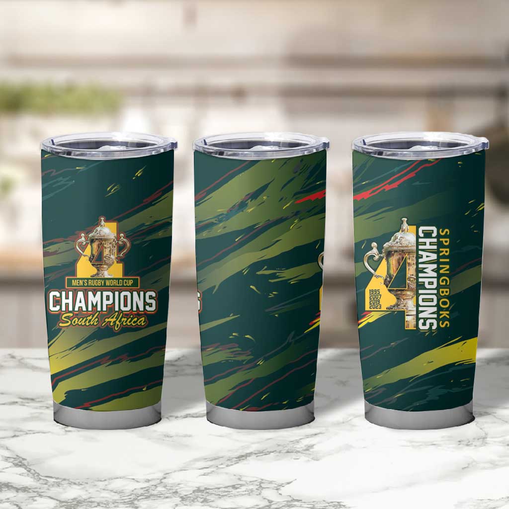 South African Four-time Champions Tumbler Cup World Rugby Team Springboks