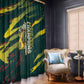 South African Four-time Champions Window Curtain World Rugby Team Springboks