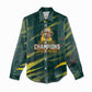 South African Four-time Champions Women Casual Shirt World Rugby Team Springboks