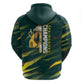 South African Four-time Champions Zip Hoodie World Rugby Team Springboks