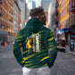 South African Four-time Champions Zip Hoodie World Rugby Team Springboks