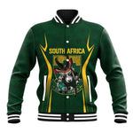 South Africa Rugby National Heritage Custom Baseball Jacket Traditional Ndebele Inspired