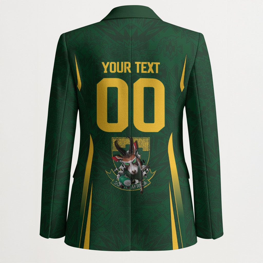 South Africa Rugby National Heritage Custom Blazer Traditional Ndebele Inspired