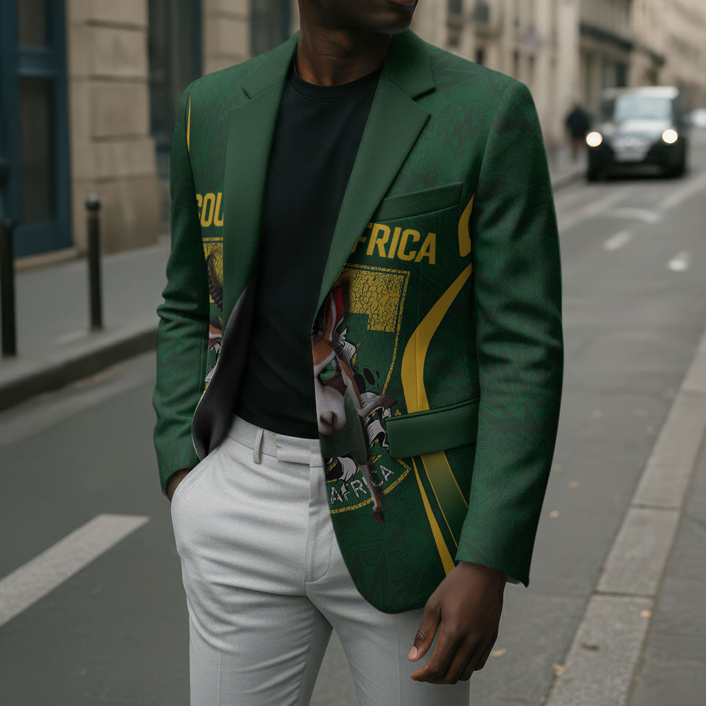 South Africa Rugby National Heritage Custom Blazer Traditional Ndebele Inspired