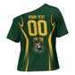 South Africa Rugby National Heritage Custom Cross Shoulder Shirt Traditional Ndebele Inspired