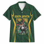 South Africa Rugby National Heritage Custom Hawaiian Shirt Traditional Ndebele Inspired