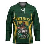South Africa Rugby National Heritage Custom Hockey Jersey Traditional Ndebele Inspired