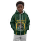 South Africa Rugby National Heritage Custom Kid Hoodie Traditional Ndebele Inspired