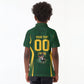 South Africa Rugby National Heritage Custom Kid Polo Shirt Traditional Ndebele Inspired