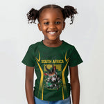 South Africa Rugby National Heritage Custom Kid T shirt Traditional Ndebele Inspired