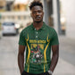 South Africa Rugby National Heritage Custom Polo Shirt Traditional Ndebele Inspired LT9