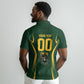 South Africa Rugby National Heritage Custom Polo Shirt Traditional Ndebele Inspired LT9