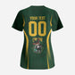 South Africa Rugby National Heritage Custom Scrub Top Traditional Ndebele Inspired