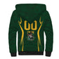 South Africa Rugby National Heritage Custom Sherpa Hoodie Traditional Ndebele Inspired