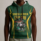 South Africa Rugby National Heritage Custom Sleeveless Hoodie Traditional Ndebele Inspired