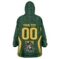South Africa Rugby National Heritage Custom Wearable Blanket Hoodie Traditional Ndebele Inspired